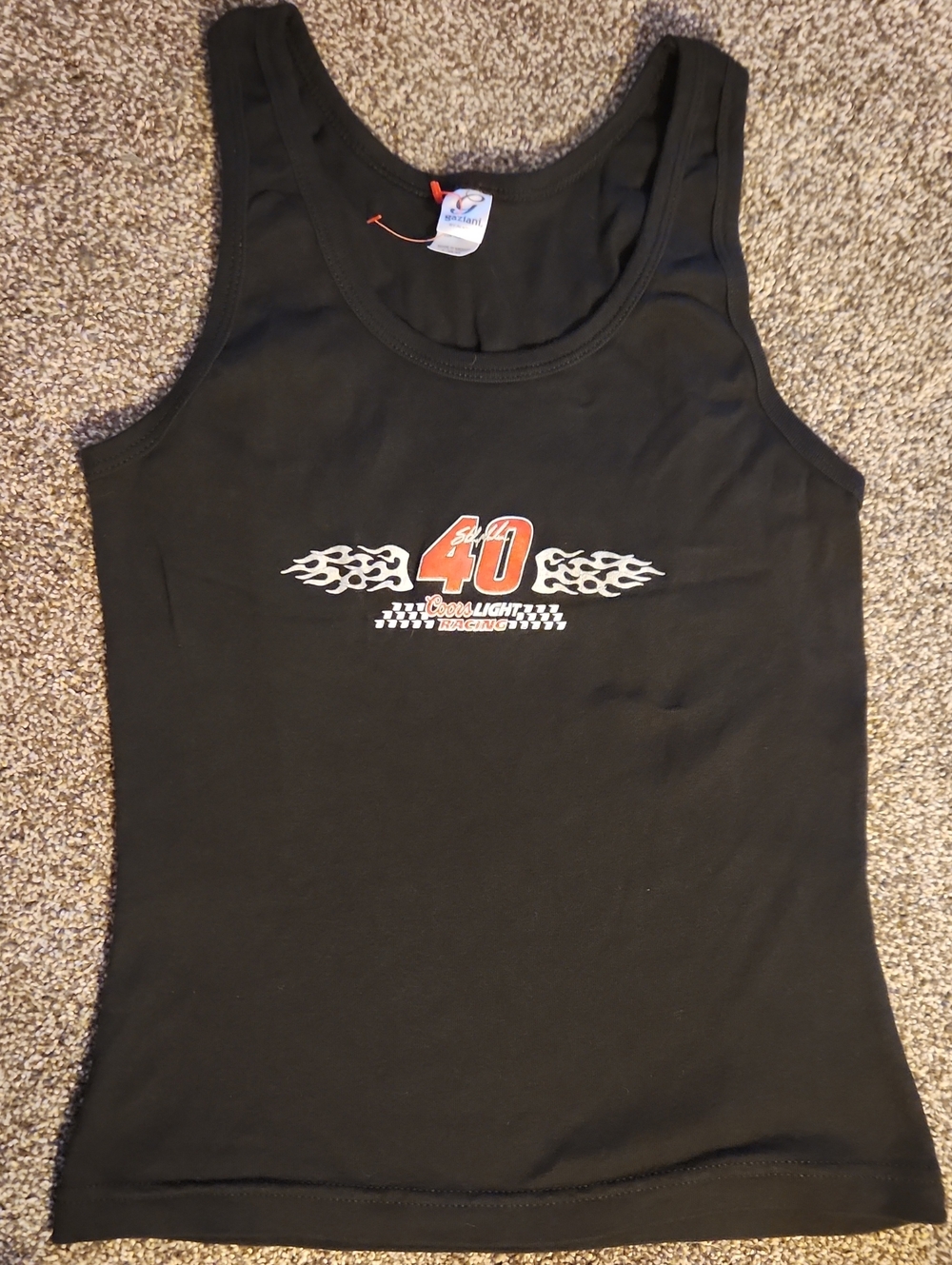 Coors Light, Sterling Marlin #40 Racing  Ladies Tank Top - Size Large